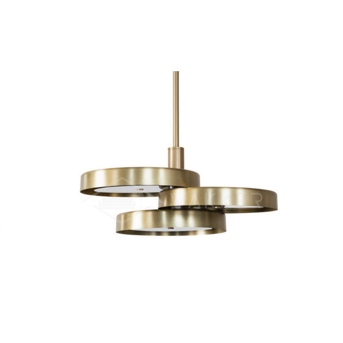 Triarc Pendant Light Dia 23.6″ x H 9.5″ / Dia 60cm x H 24cm / Copper + White Pendant light