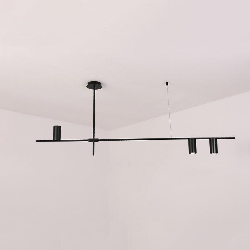 Tribes Chandelier 3heads: L 48.4″ x H 21.7″ / L 123cm x H 55cm / Black Chandelier