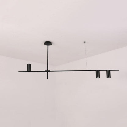 Tribes Chandelier 3heads: L 48.4″ x H 21.7″ / L 123cm x H 55cm / Black Chandelier