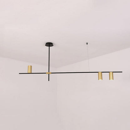 Tribes Chandelier 3heads: L 48.4″ x H 21.7″ / L 123cm x H 55cm / Copper plated Chandelier