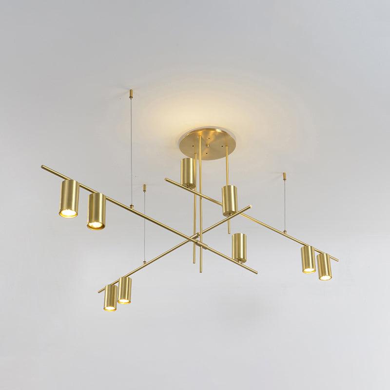 Tribes Chandelier 9heads: L 55.1″ x H 21.7″ / L 140cm x H 55cm / Brass Chandelier