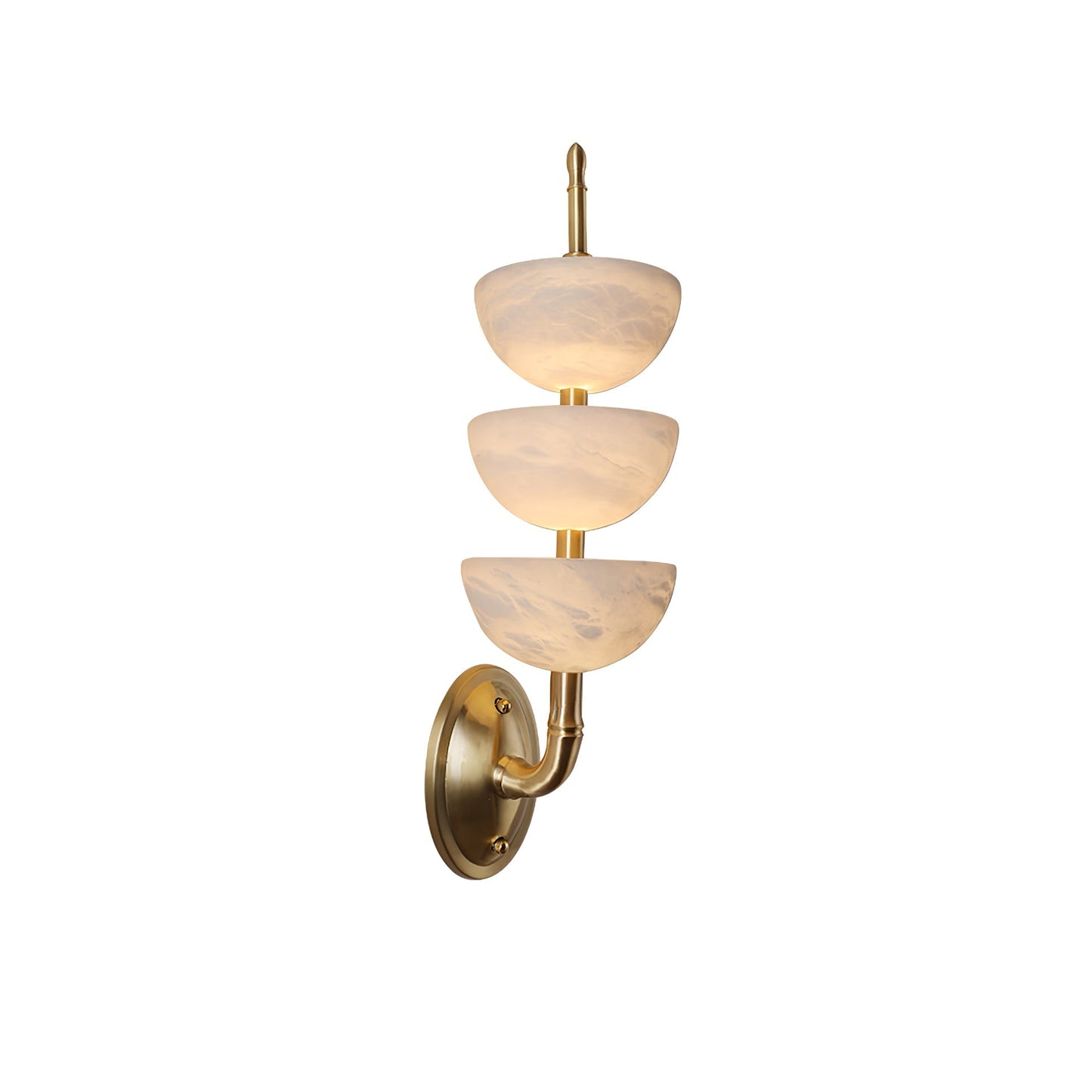Triple Alabaster Wall Sconce 1001 Wall lamp