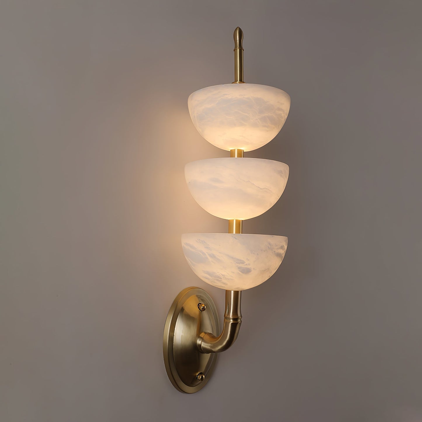 Triple Alabaster Wall Sconce 1001 Wall lamp