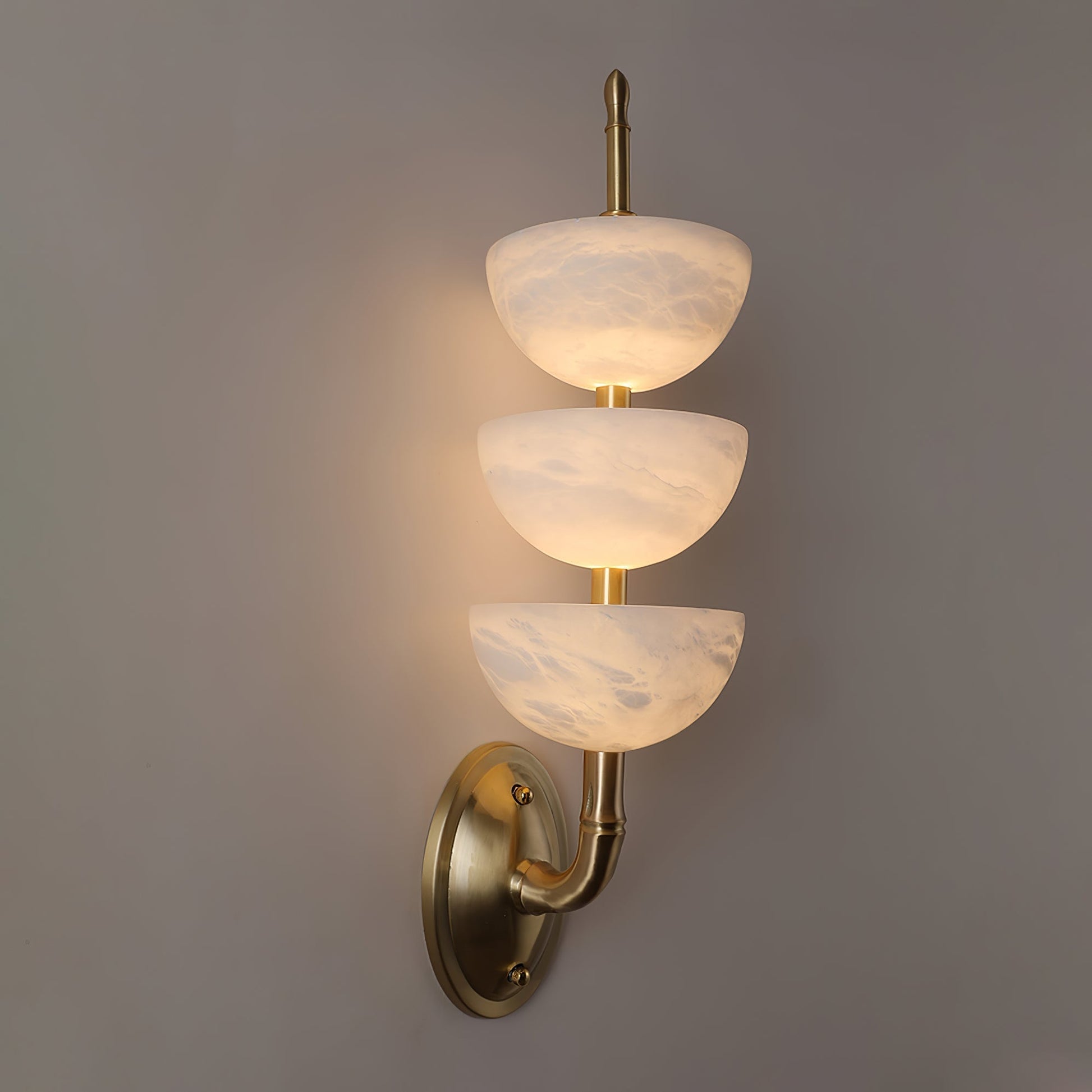Triple Alabaster Wall Sconce 1001 Wall lamp