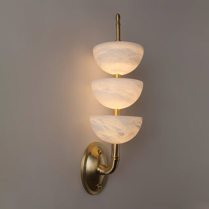 Triple Alabaster Wall Sconce 1001 Wall lamp