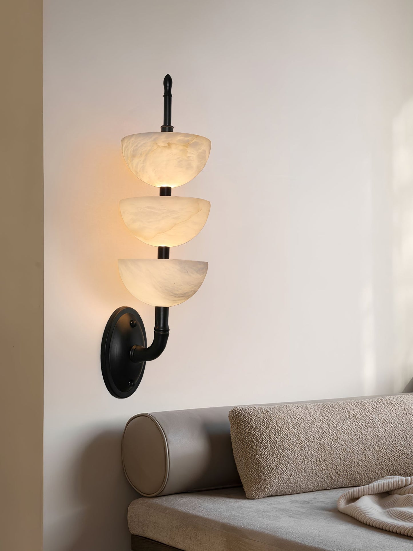 Triple Alabaster Wall Sconce 1001 Wall lamp