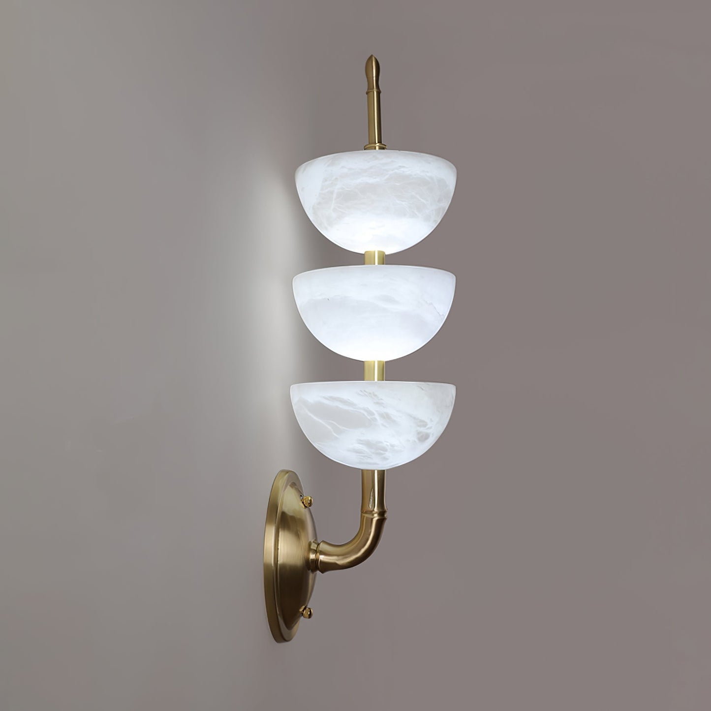 Triple Alabaster Wall Sconce 1001 Wall lamp