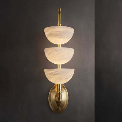 Triple Alabaster Wall Sconce 1001 Wall lamp