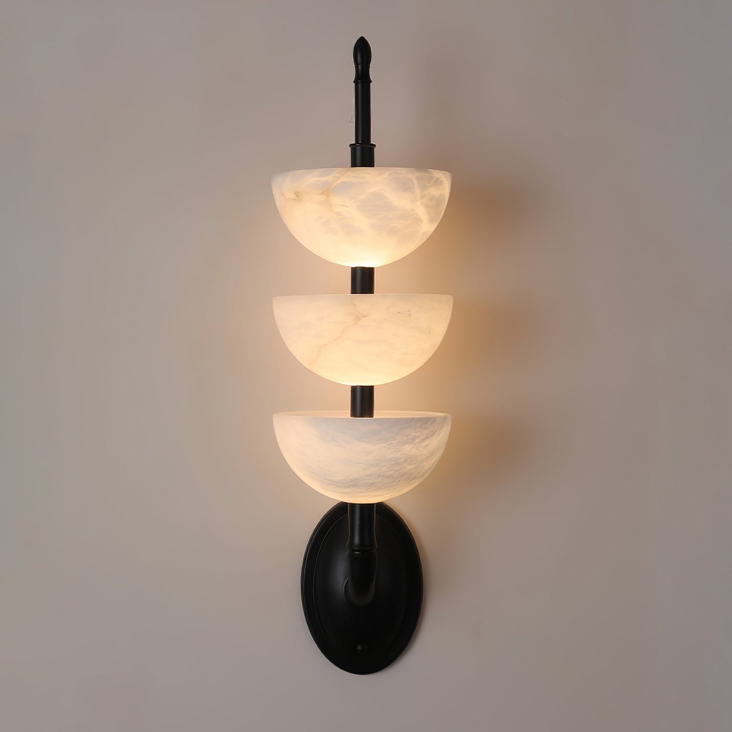 Triple Alabaster Wall Sconce 1001 Wall lamp