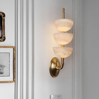 Triple Alabaster Wall Sconce 1001 Wall lamp