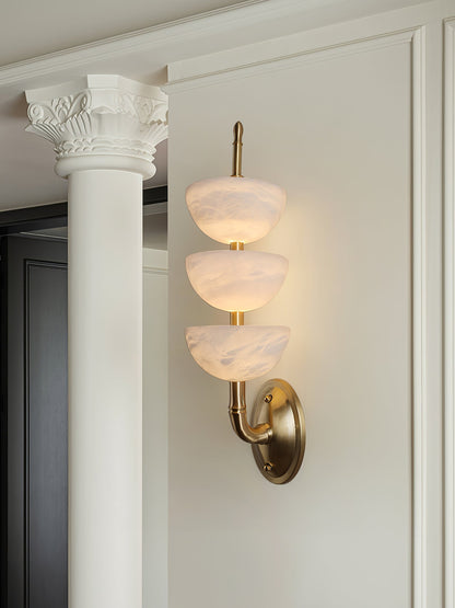 Triple Alabaster Wall Sconce 1001 Wall lamp