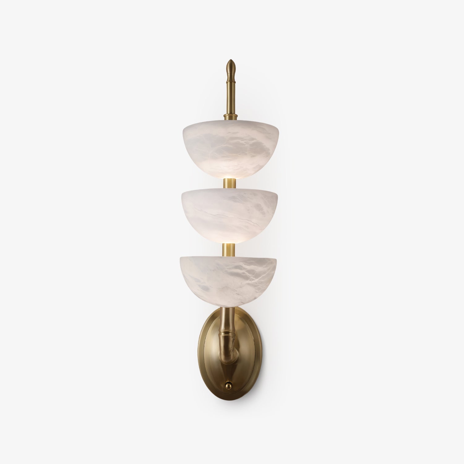 Triple Alabaster Wall Sconce 1001 Wall lamp
