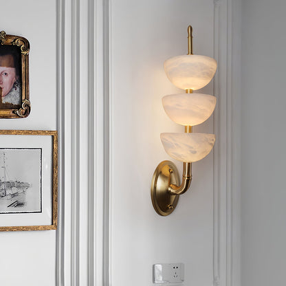 Triple Alabaster Wall Sconce 1001 Wall lamp