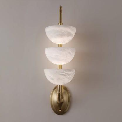 Triple Alabaster Wall Sconce 1001 Wall lamp
