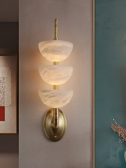 Triple Alabaster Wall Sconce 1001 Wall lamp