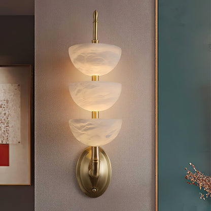Triple Alabaster Wall Sconce 1001 Wall lamp