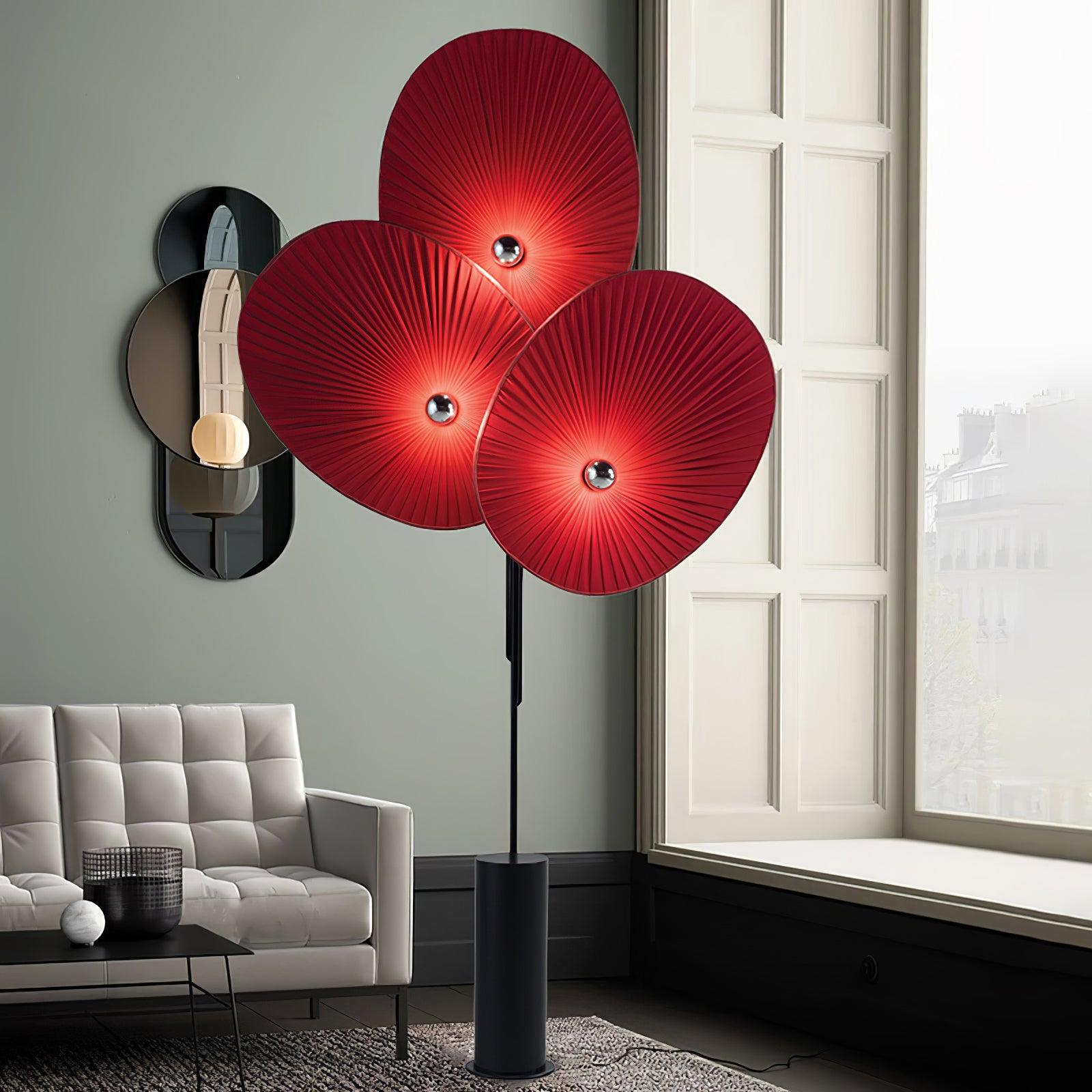 Triple Floral Floor Lamp Floor lamp
