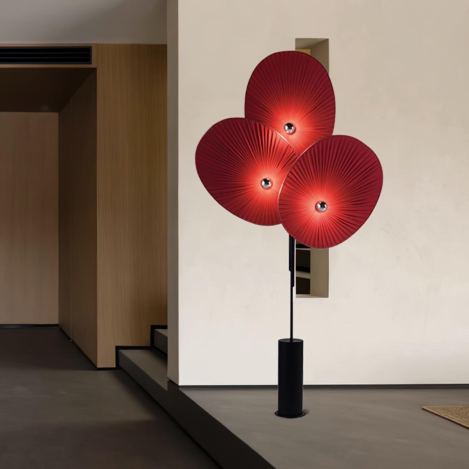 Triple Floral Floor Lamp Floor lamp