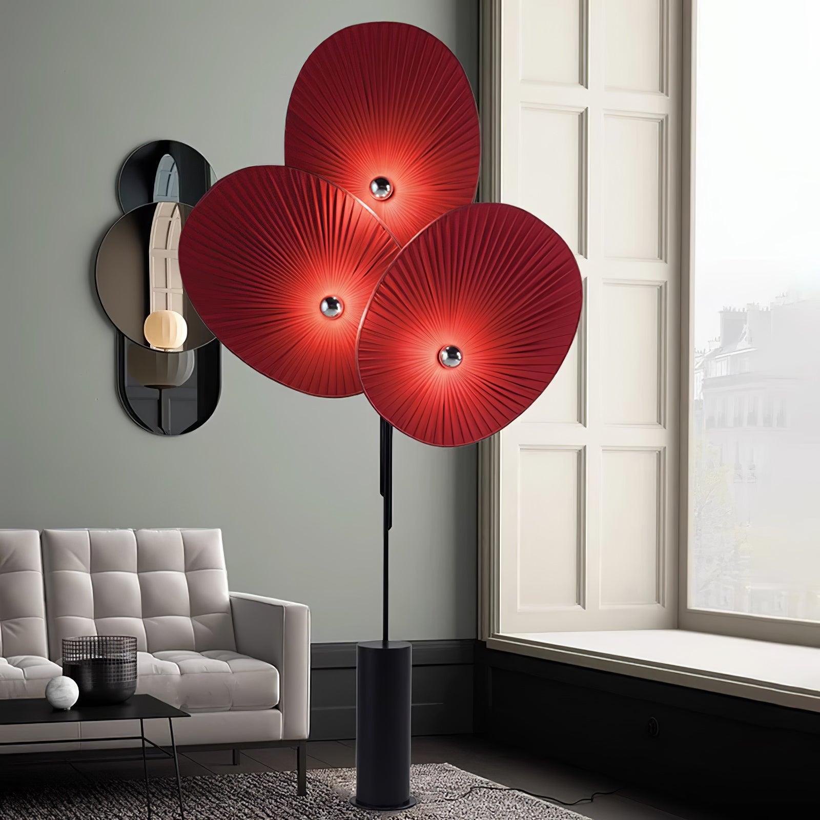 Triple Floral Floor Lamp Floor lamp