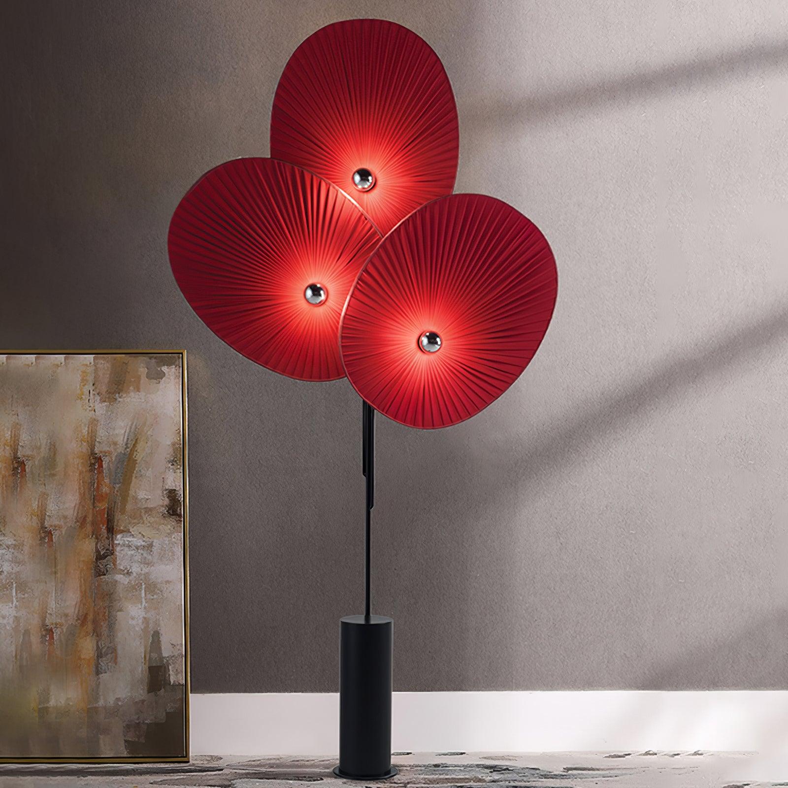 Triple Floral Floor Lamp Floor lamp