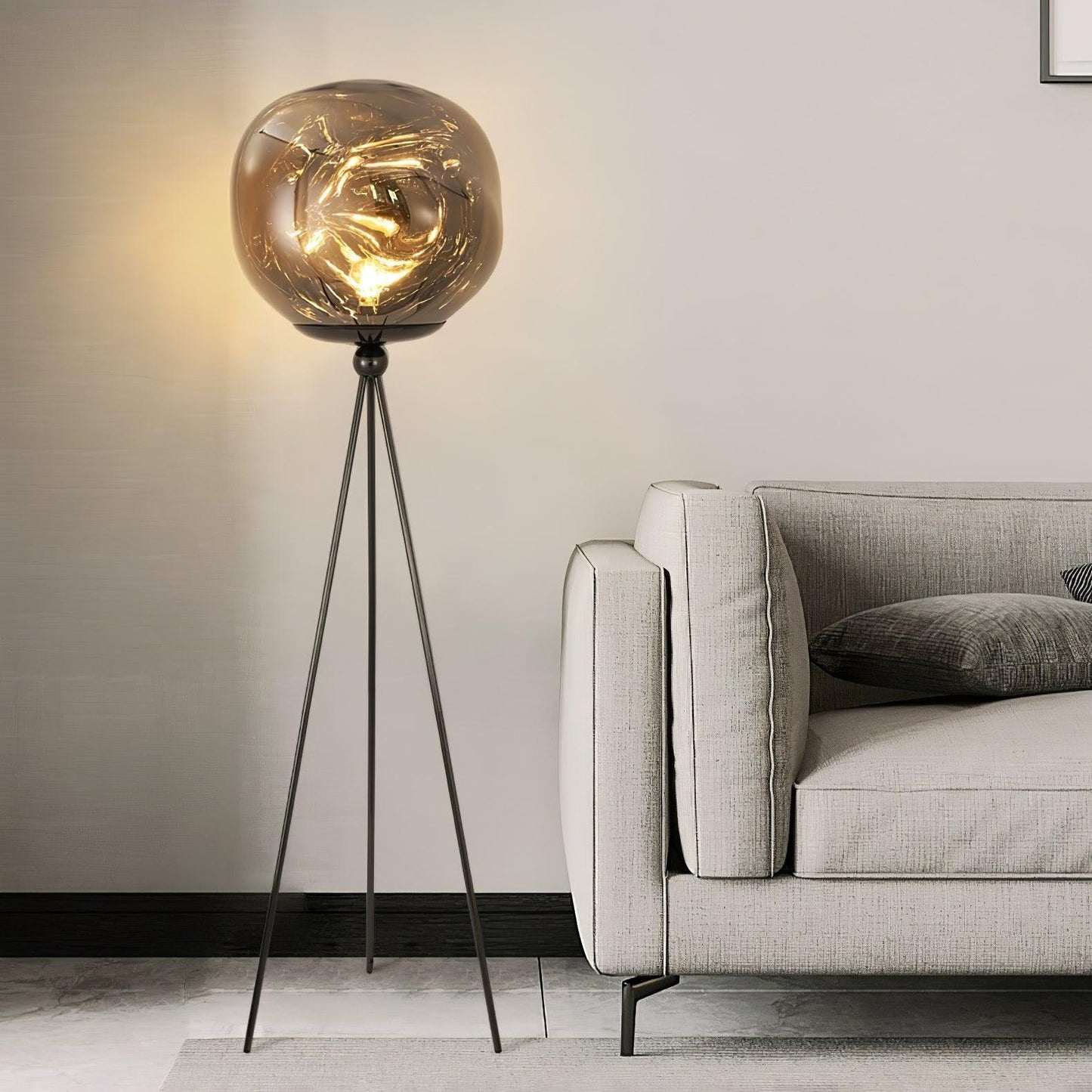 Lava Tripod Rock Floor Lamp Floor lamp