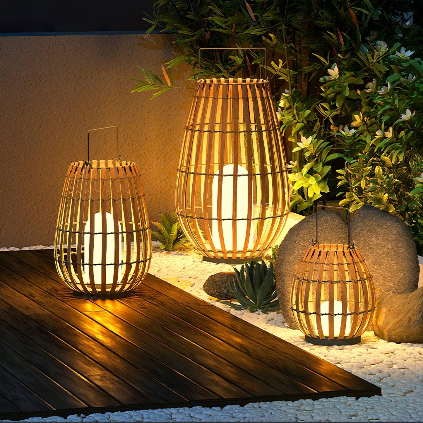 Tropic Braid Lantern Outdoor Lamp Outdoor Lighting