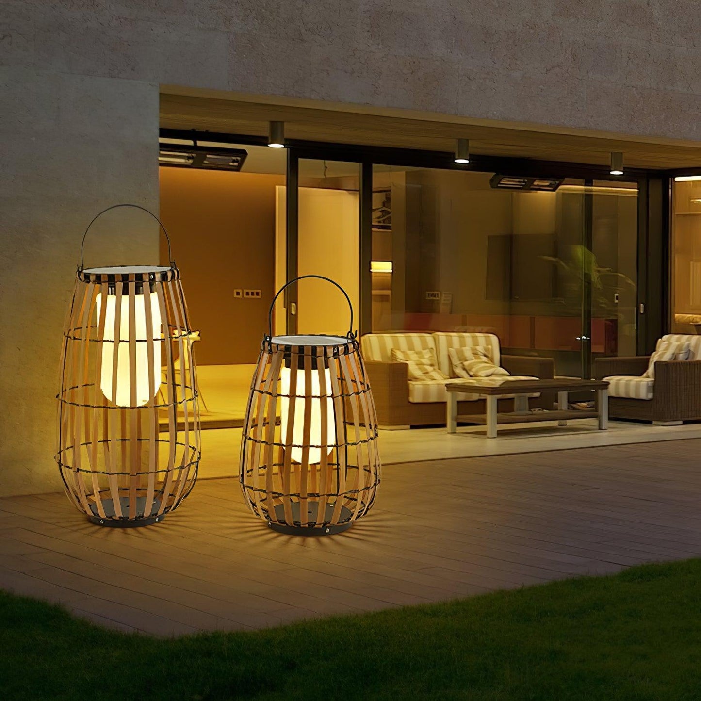 Tropic Braid Lantern Outdoor Lamp Outdoor Lighting