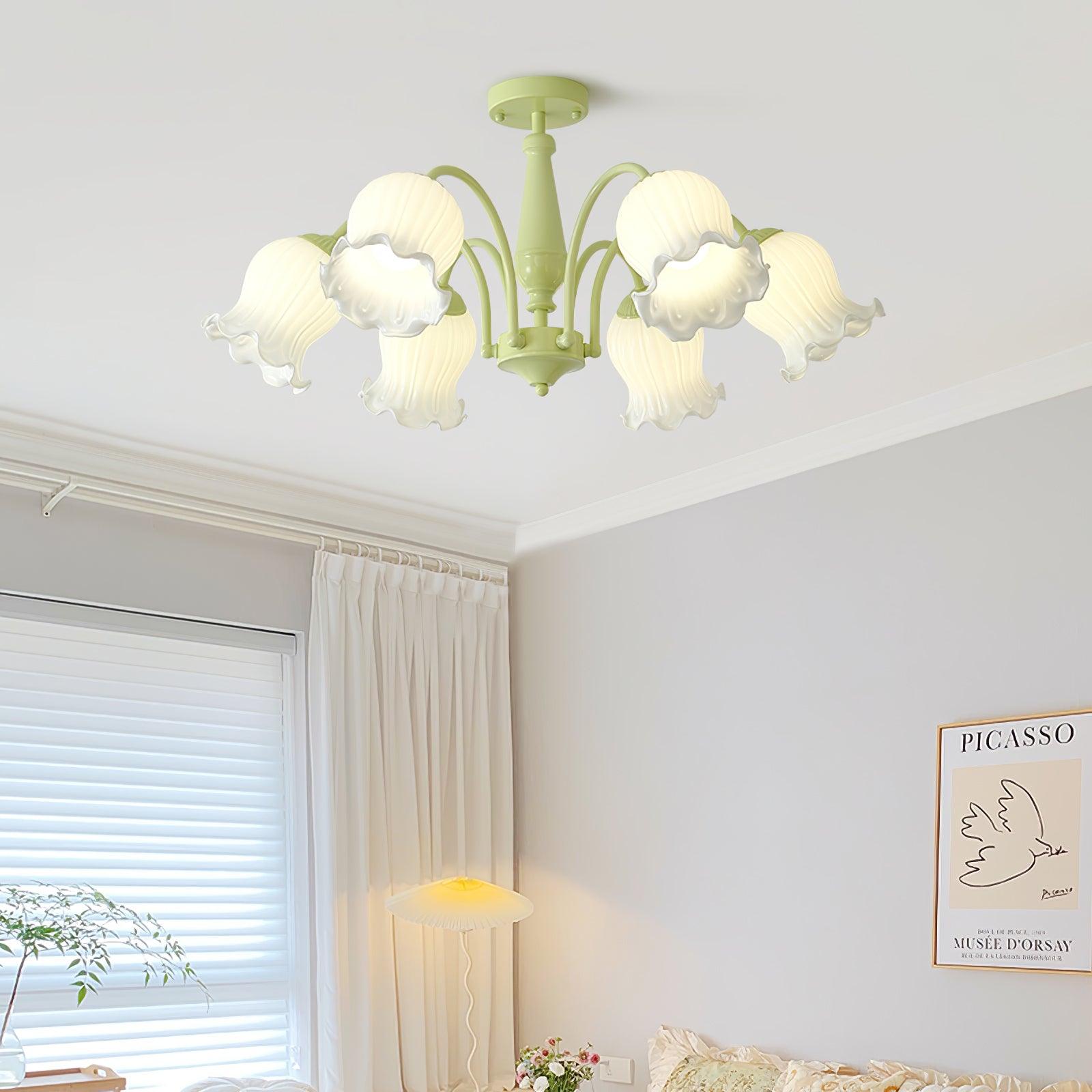Trumpet Flower Chandelier Chandelier