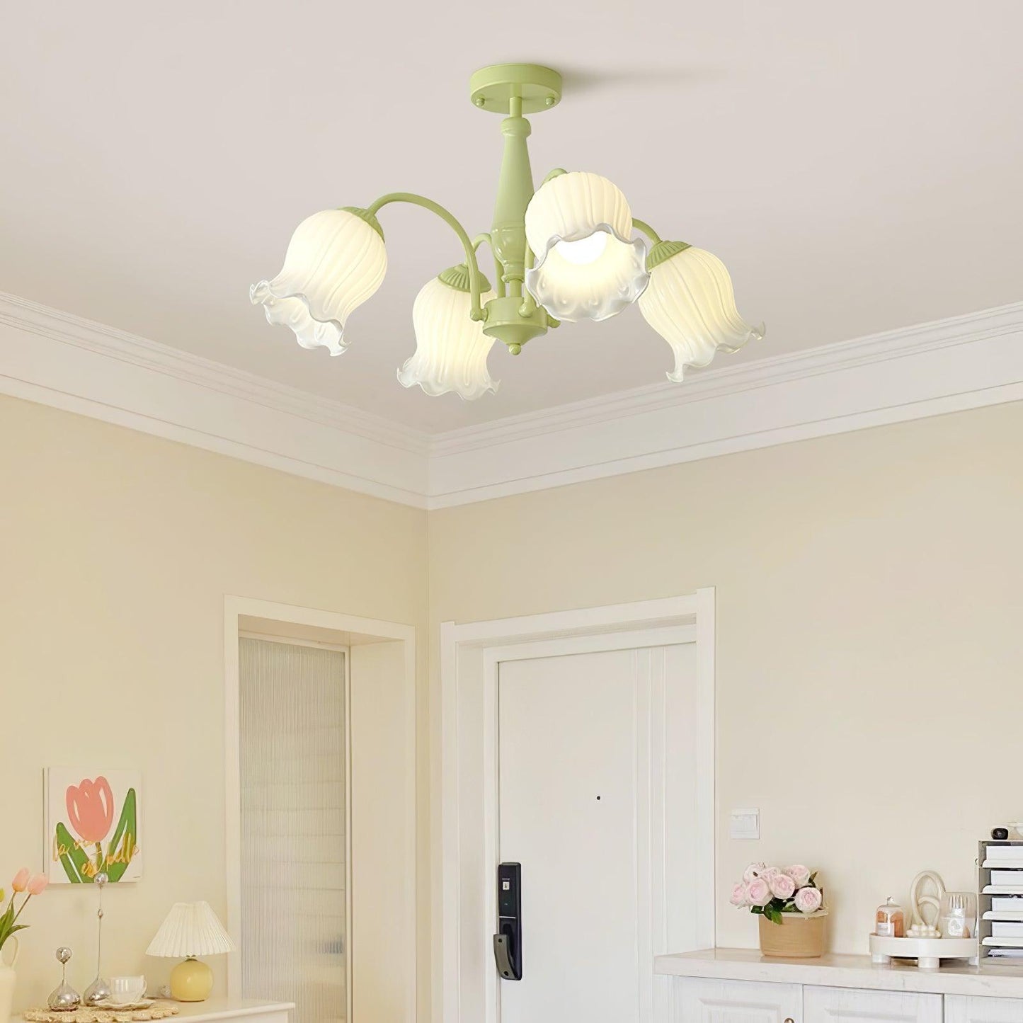 Trumpet Flower Chandelier Chandelier