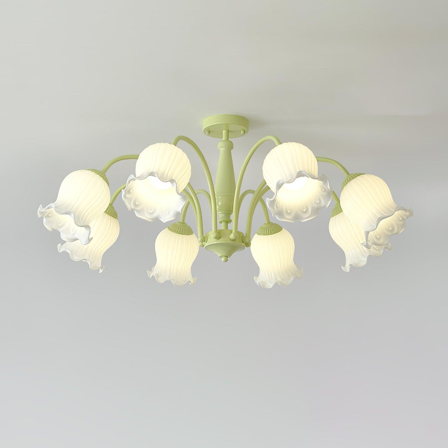 Trumpet Flower Chandelier Chandelier