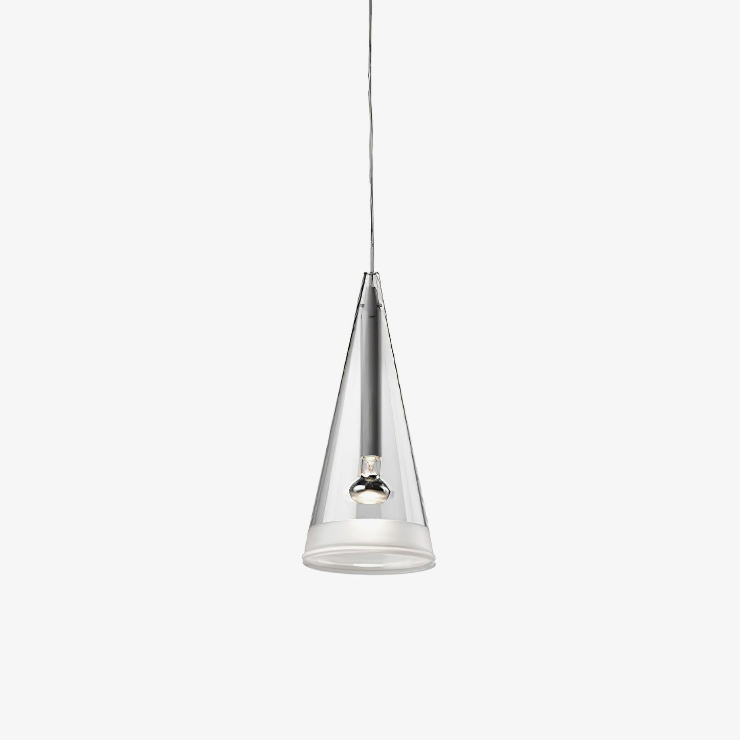 Tuileries Glass Pendant Light Dia 6.3″ x H 59″ / Dia 16cm x H 150cm / Transparent Pendant light