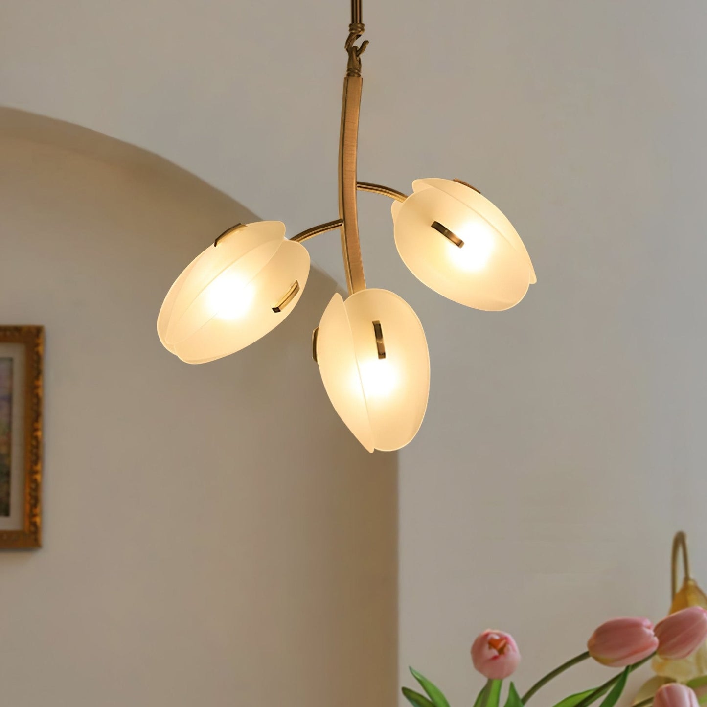 Tulip Bud Chandelier 1001 Chandelier