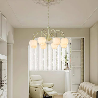 Tulip Matcha Chandelier Chandelier