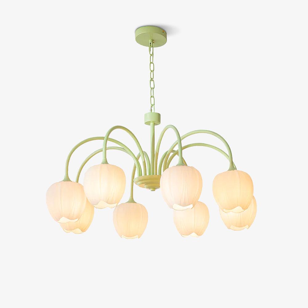 Tulip Matcha Chandelier Chandelier