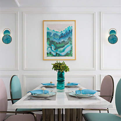 Turquoise Satellite Wall Lamp Wall lamp