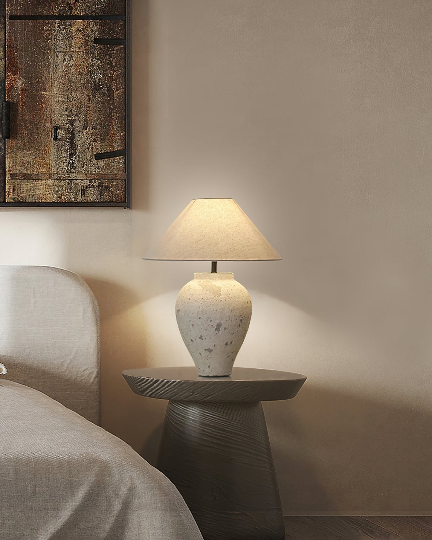 Tuscan Stone Table Lamp Table lamp