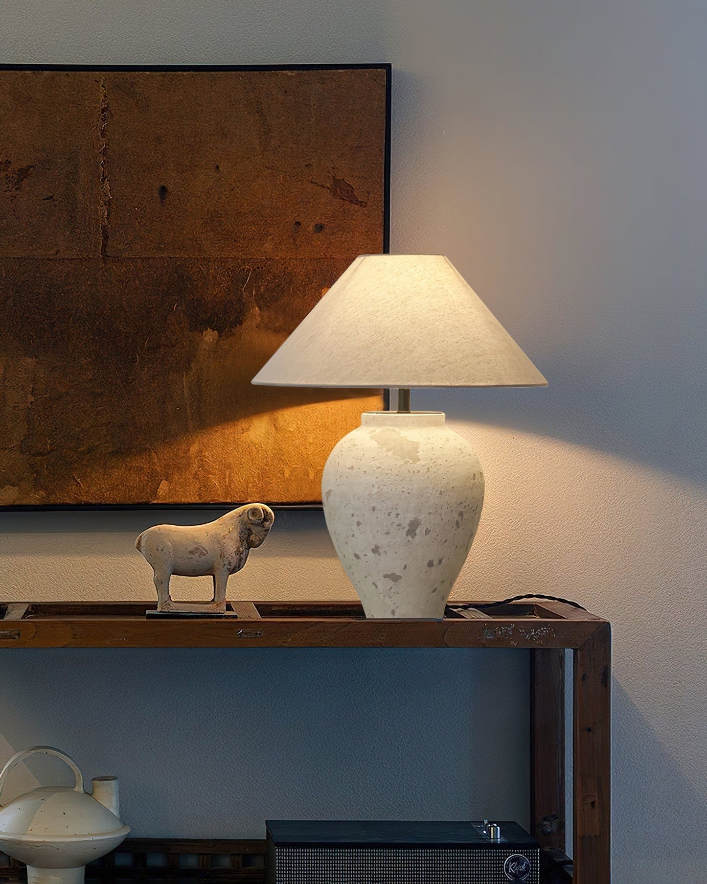 Tuscan Stone Table Lamp Table lamp