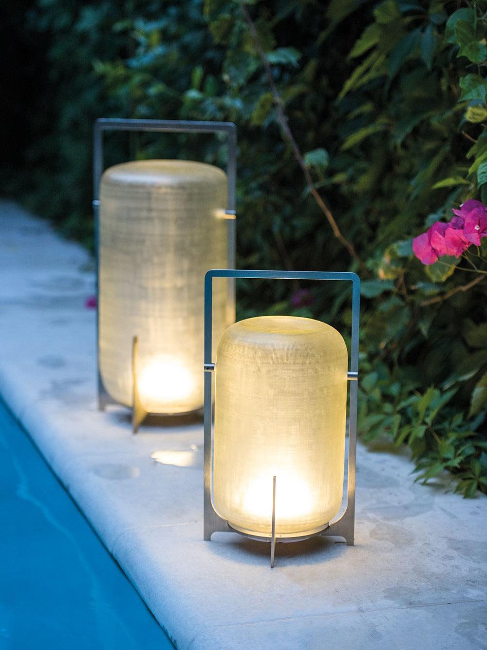 Steel Twilight Lantern Table Light Table lamp