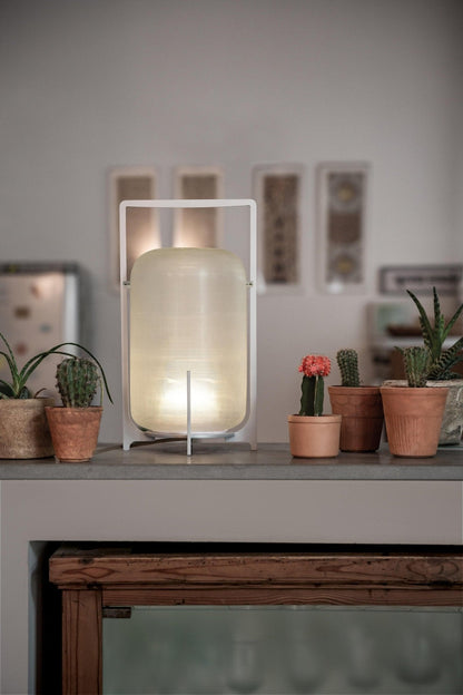 Steel Twilight Lantern Table Light Table lamp