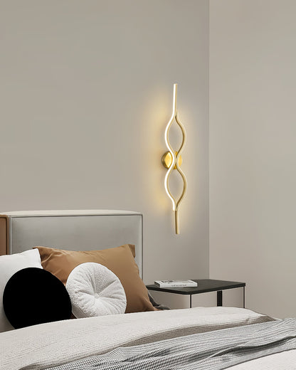 Twist Brass Wall Light Wall lamp