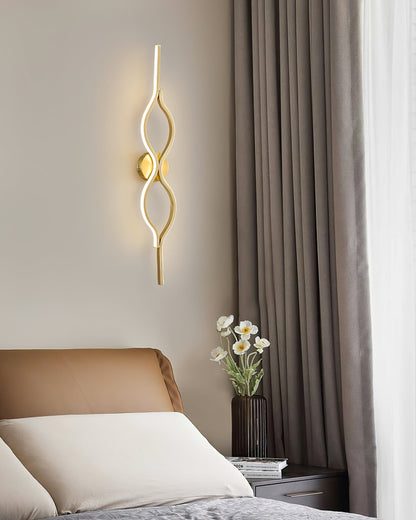 Twist Brass Wall Light Wall lamp