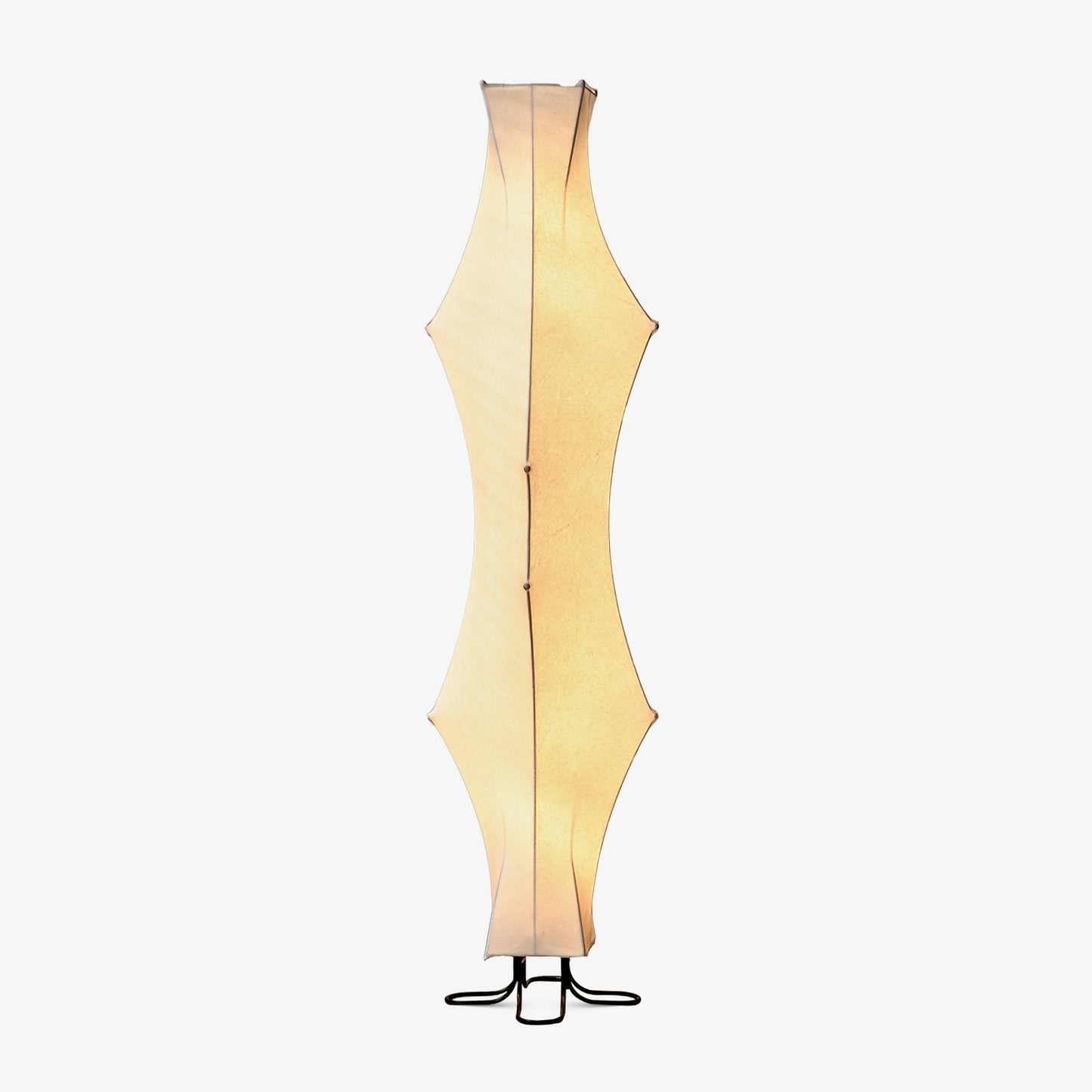 Twist Silk Floor Lamp Dia 15.7″ x H 63.9″ / White / US Plug Floor lamp