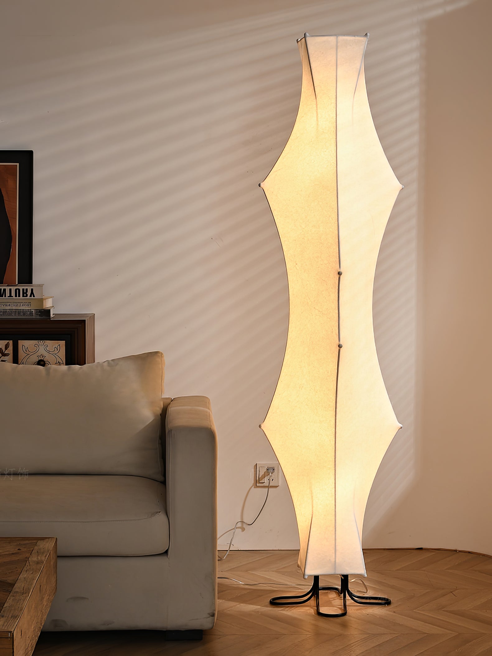 Twist Silk Floor Lamp Floor lamp