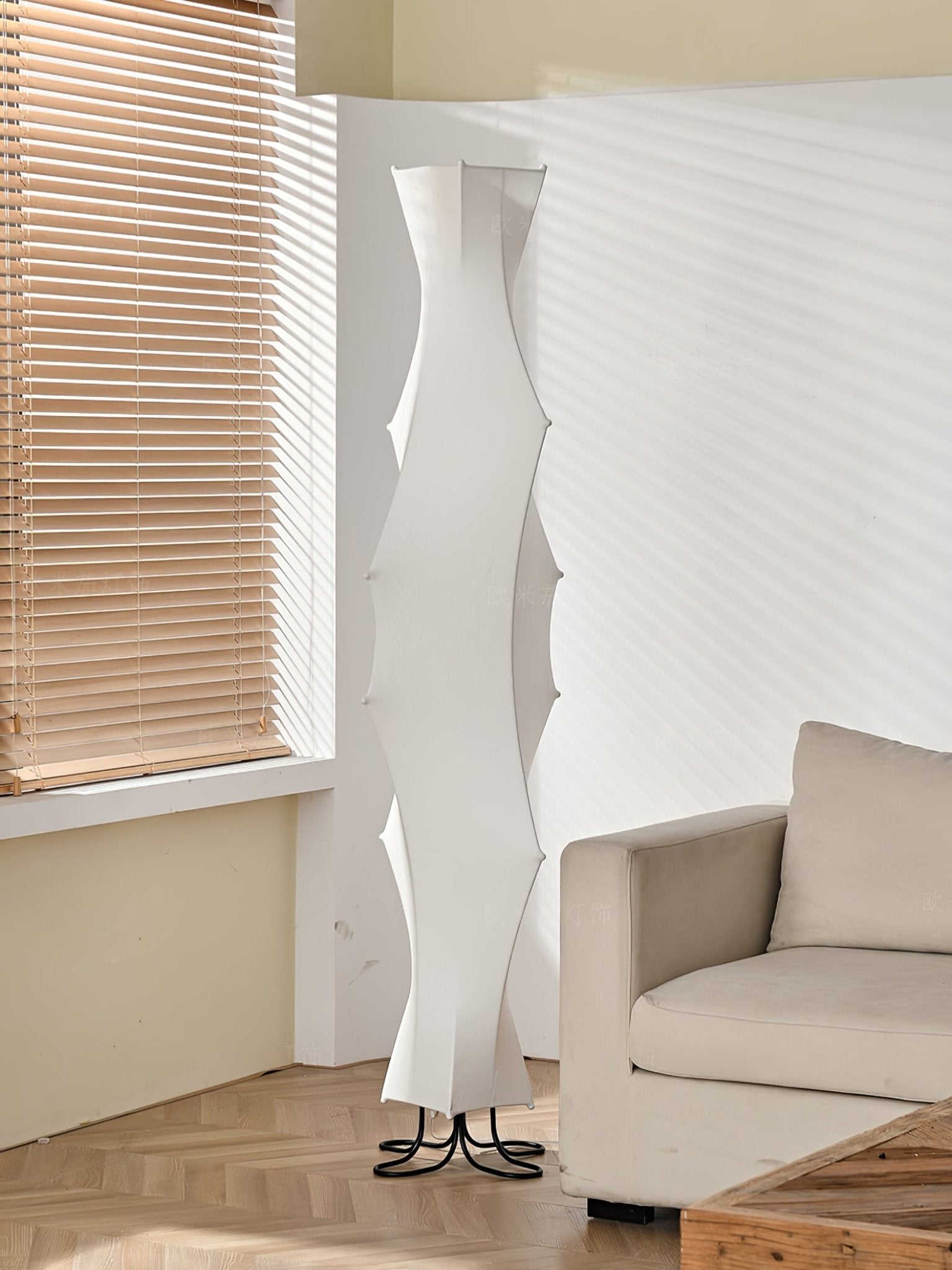 Twist Silk Floor Lamp Floor lamp