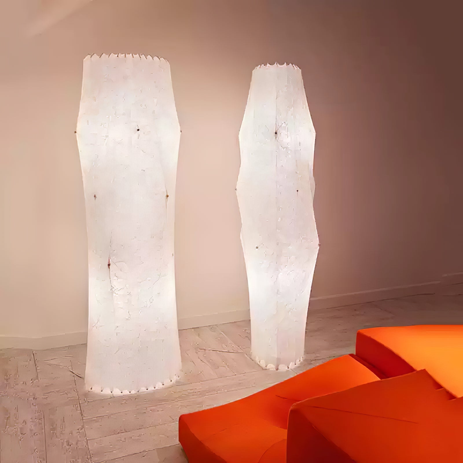 Twist Silk Floor Lamp Floor lamp