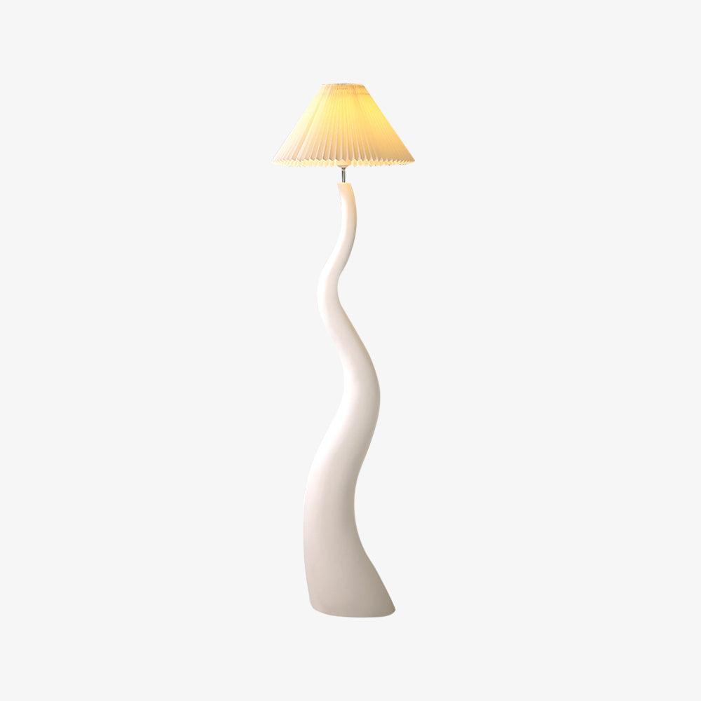Twisted Pleated Floor Lamp Floor lamp