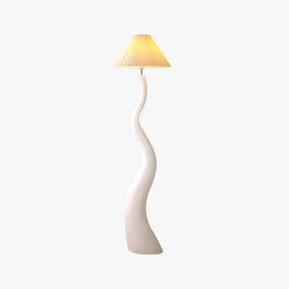 Twisted Pleated Floor Lamp Floor lamp