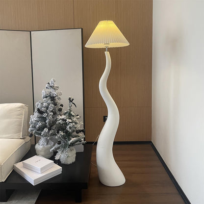 Twisted Pleated Floor Lamp Floor lamp