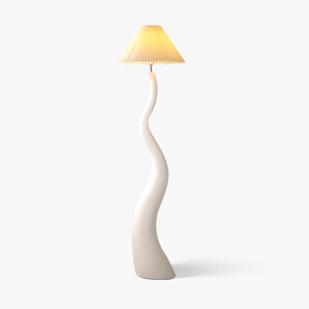 Twisted Pleated Floor Lamp Floor lamp