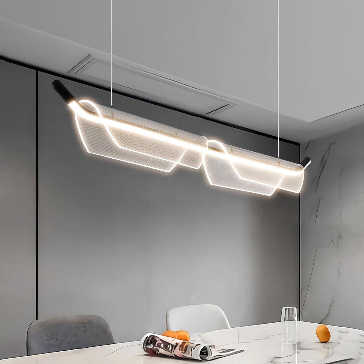 Two Boats Acrylic Pendant Light Pendant light